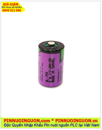 Pin Tadiran SL-750; Pin nuôi nguồn PLC Tadiran SL-750 lithium 3.6v 1/2AA 1100mAh _Xuất xứ Israel